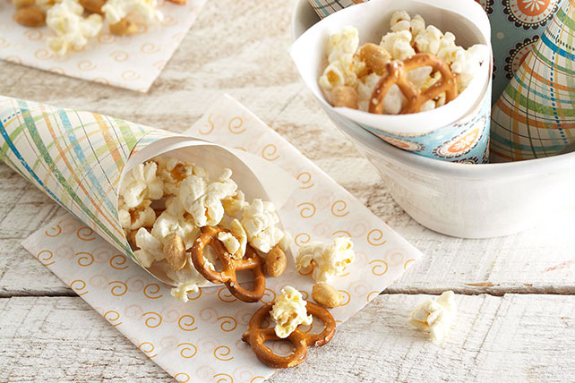 Cheesy Parmesan Popcorn