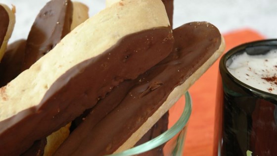 Chocolate Dipped Orange Biscotti
