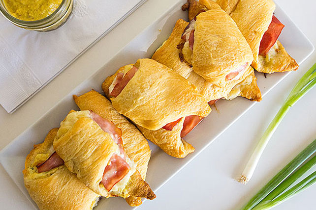 Ham and Pineapple Crescent Rolls