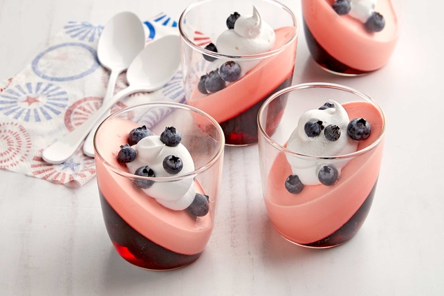 Red, White and Blue Patriotic Parfaits