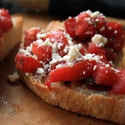 Double Tomato Bruschetta