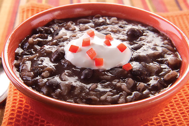 Black Bean and Rice Soup