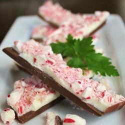 Milk Chocolate Peppermint Bark