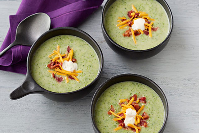 Cream of Broccoli, Bacon & Potato Soup