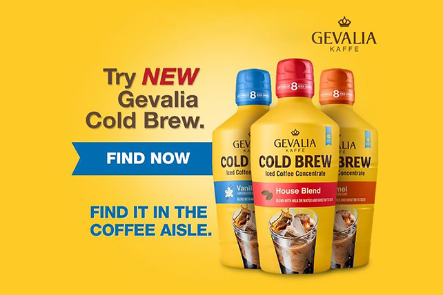 GEVALIA Peanut Butter-Caramel Mocha Milkshake