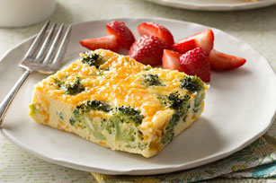 Easy Broccoli-Cheese Oven Omelet