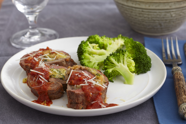 Stuffed Flank Steak for Two