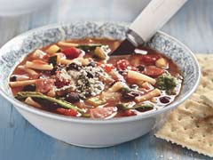 Black Bean Minestrone Soup