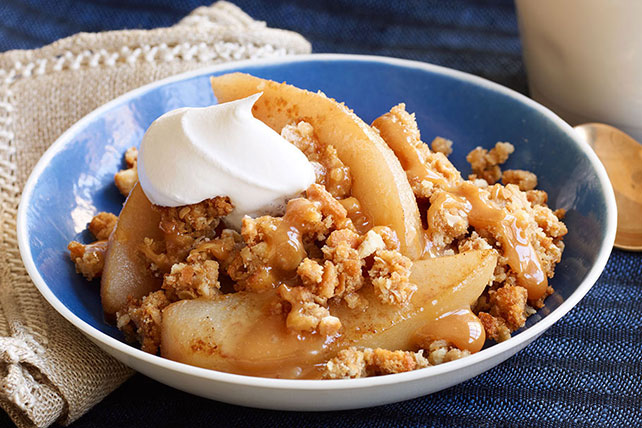 Caramel-Pear Crisp