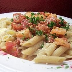 Penne with Shrimp