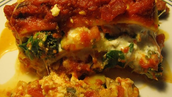 Easy Roasted Vegetable Lasagna