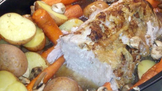 Pork Butt Roast with Vegetables