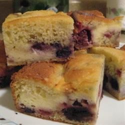 Blueberry Ricotta Squares