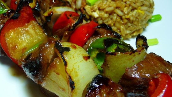 Teriyaki Beef Kabobs