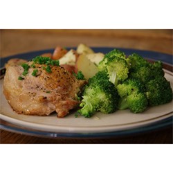 Blue Cheese, Bacon and Chive Stuffed Pork Chops