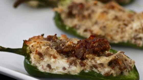 Sausage Stuffed Jalapenos