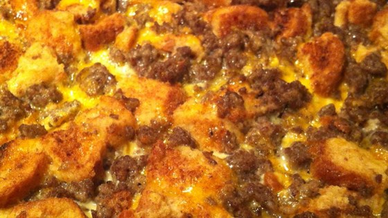 Christmas Breakfast Sausage Casserole