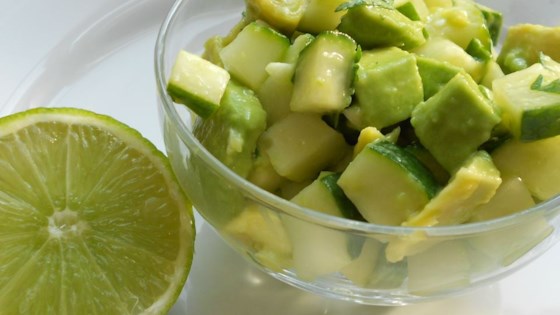 Tangy Cucumber and Avocado Salad