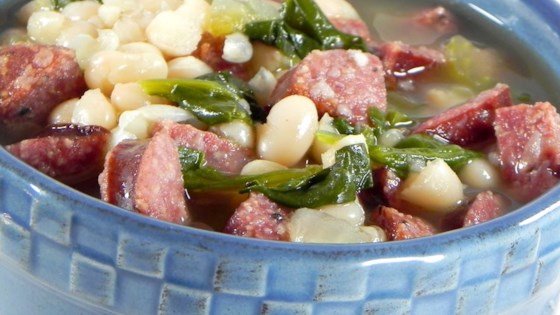 Sausage, Kale, and White Bean Soup