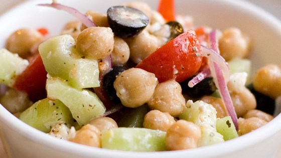 Greek Garbanzo Bean Salad