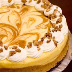 Marbled Pumpkin Cheesecake