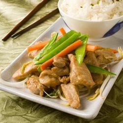 Stir-Fry Pork with Ginger