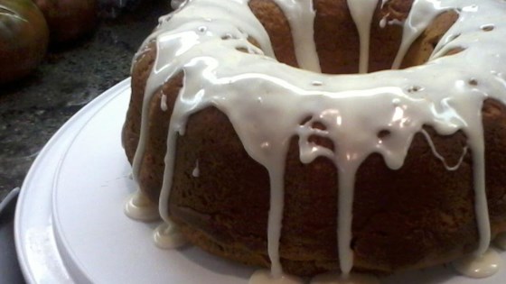 Butterscotch Pumpkin Pudding Cake