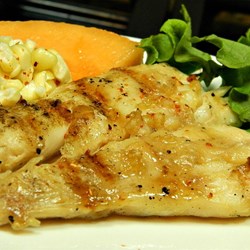 Barbeque Halibut Steaks