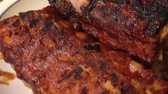 Apple and BBQ Sauce Baby Back Ribs