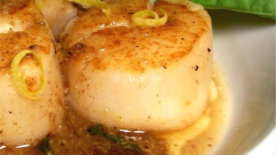 Easy Garlic-Lemon Scallops