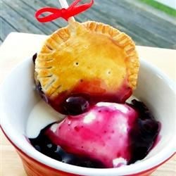 Blueberry Pie Pops