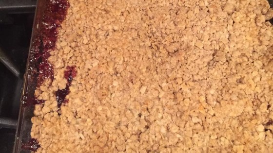 "Bluebarb" Blueberry Rhubarb Crisp