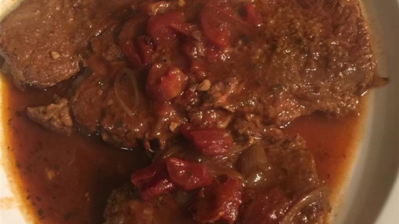 Slow Cooker Swiss Steak and Onion