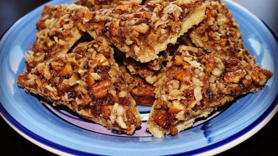 Maple Pecan Shortbread Squares