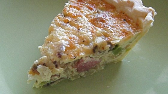 Easy Bacon and Cheese Quiche