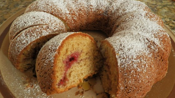 Cranberry Swirl Coffee Cake