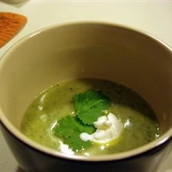 Avocado and Cilantro Soup