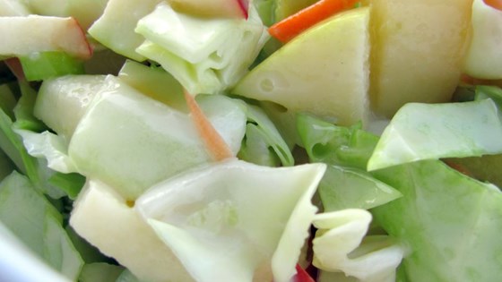 Easy Apple Coleslaw