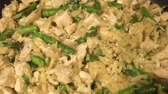 Risotto with Chicken and Asparagus