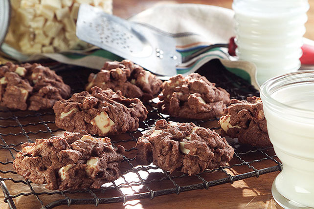 Chocolate White Chocolate Chunk Cookies