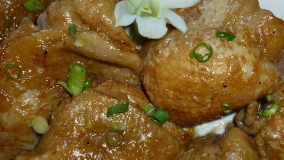 Adobo Chicken with Ginger