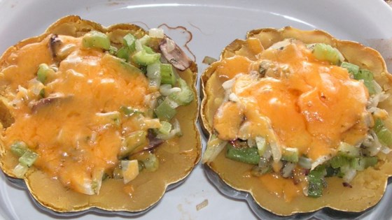 Cheesy Acorn Squash