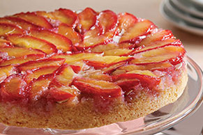 Plum Upside-Down Cake