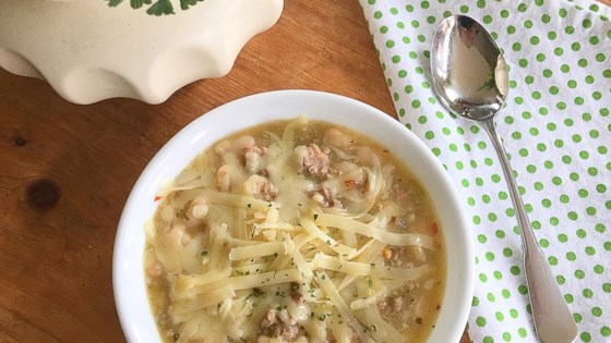 White Chili with Ground Turkey