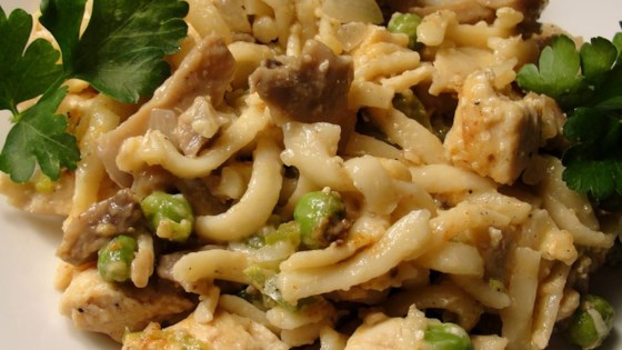 Chicken or Turkey Tetrazzini Deluxe