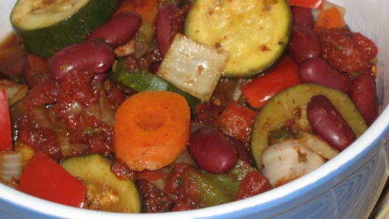 Slow Cooker Vegetable Chili