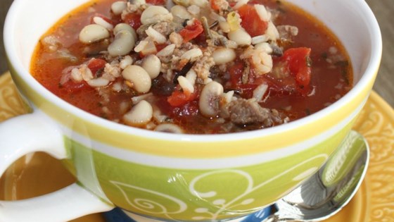 Quick Hoppin' John Soup