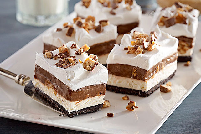 Chocolate Candy Bar Dessert