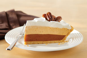 Triple-Layer Pumpkin Spice Pie