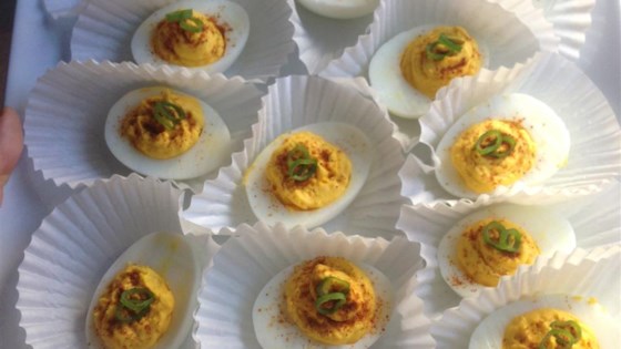 Big Game Deviled Eggs